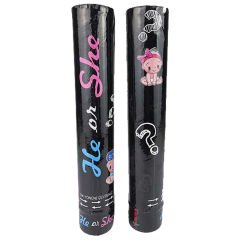 Cinsiyet Belirleme Parti Konfetisi 30 cm - Mavi