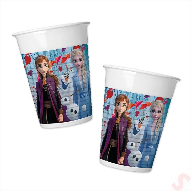 Frozen 2 Plastik Bardak - 8 Adet