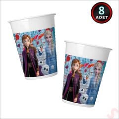 Frozen 2 Plastik Bardak - 8 Adet