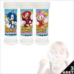Sonic Köpük Baloncuk - 3 Adet