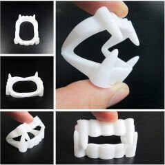 Çocuk Vampir Plastik Takma Diş