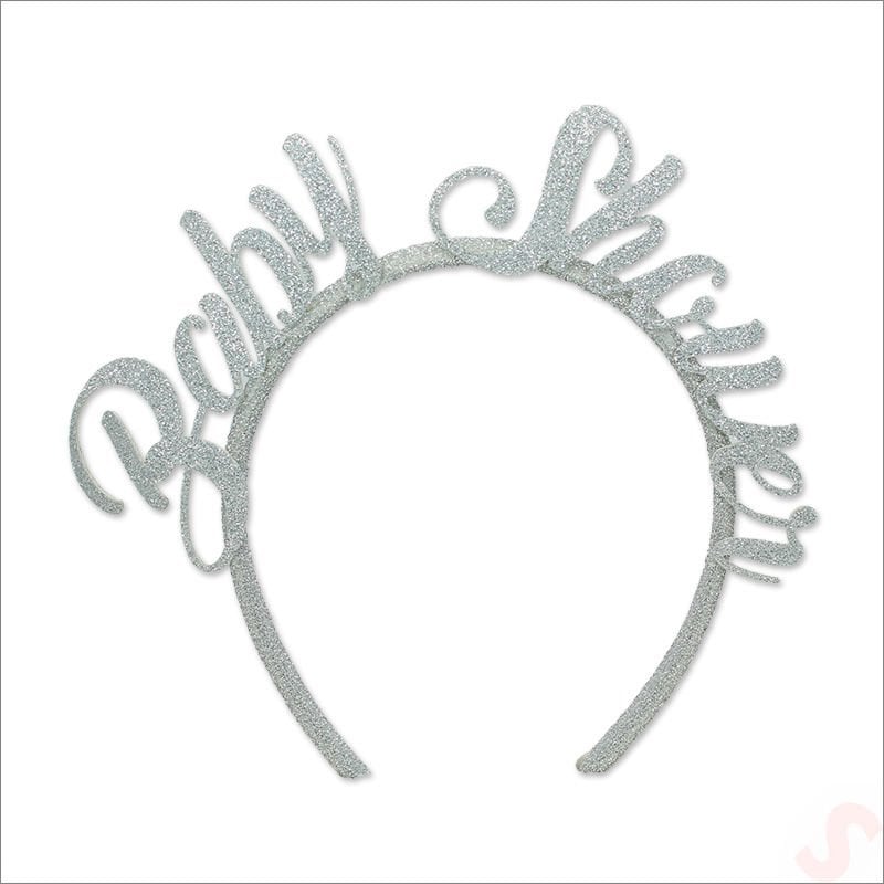 Baby Shower Taç - Gümüş
