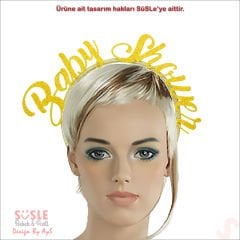 Baby Shower Taç - Altın