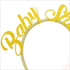 Baby Shower Taç - Altın