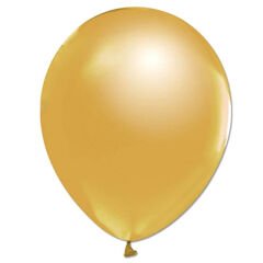 Balon Standlı, 7 Adet - Metalik Altın Balon