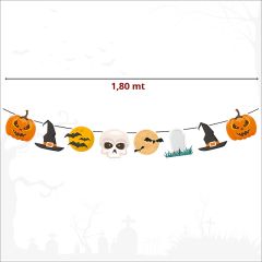 Halloween Figürlü Karton SüS - 1,8 mt