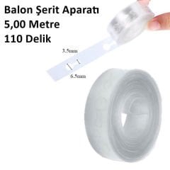 Balon Zincir Aparatı, 5 Mt x 110 Balonluk - Balon Hariç