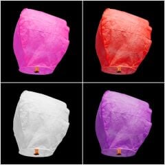 Dilek Feneri, Dilek Balonu Pembe - 3 Adet