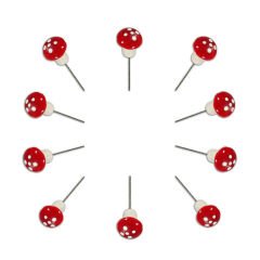 Yapay Mini SüS Mantarları, 1,50cm - 10 Adet