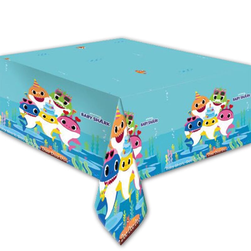 Baby Shark Masa Örtüsü - 120cm x 180cm