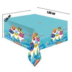 Baby Shark Masa Örtüsü - 120cm x 180cm