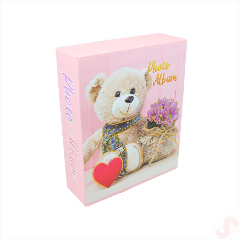 Bebek Fotoğraf Albümü, Kutulu ve 40 Resimlik, Pembe