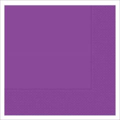 Peçete, Mor - 33 x 33 cm - 16 Adet