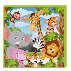 Safari Sevimli Hayvanlar Peçete - 16 Adet