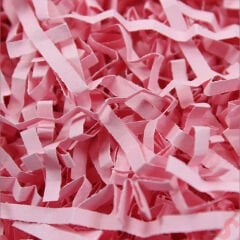 Zikzak Kırpıntı Kağıt Paketleme Dolgu Malzemesi, 50 gr - Pembe