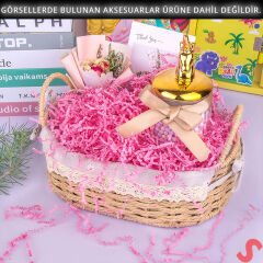 Zikzak Kırpıntı Kağıt Paketleme Dolgu Malzemesi, 50 gr - Pembe