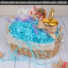 Zikzak Kırpıntı Kağıt Paketleme Dolgu Malzemesi, 50 gr - Mavi