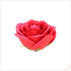 Yapay Çiçek, 6 / 7 cm Sabun Gül Kafası - 5 Adet