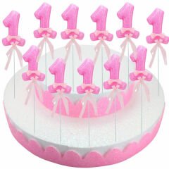 1 Yaş Simli Çubuk Süs, Pembe