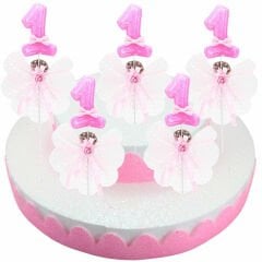 1 Yaş Lavantalı Çubuk Süs, Pembe