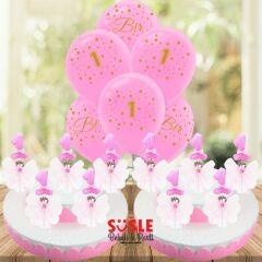 1 Yaş Lavantalı Çubuk Süs, Pembe