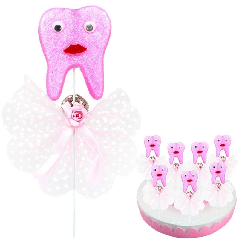 Diş Buğdayı Lavantalı Çubuk Süs, Pembe