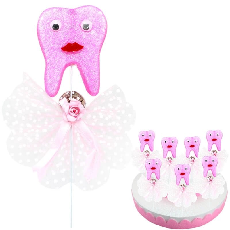 Diş Buğdayı Lavantalı Çubuk Süs, Pembe
