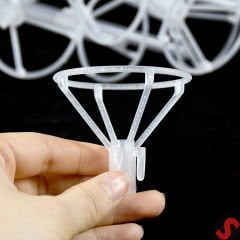 60cm Balon Çubuğu ve Takma Aparatı Seti, Balon Hariç - 5 Set