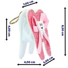 Diş Figürlü Çanta - Pembe