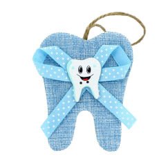 Diş Figürlü Çanta - Mavi