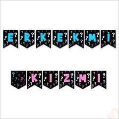 Cinsiyet Belirleme Partisi, Kız mı? Erkek Mi? Banner - 1,90mt