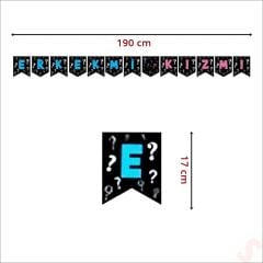 Cinsiyet Belirleme Partisi, Kız mı? Erkek Mi? Banner - 1,90mt