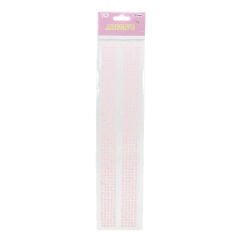 Yapışkanlı Kristal Süsleme Taşları 0,50 cm Çap, 600 Adet Taş, Pembe