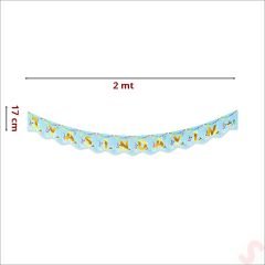 1 Yaşındayım Banner, 2 mt x 17 cm - Mavi