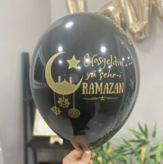 Hoşgeldin Ya Şehri Ramazan 30cm Balon - 8 Adet