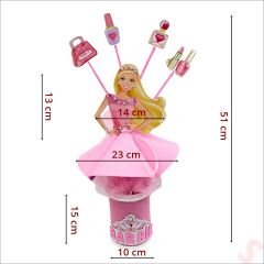 Barbie Masa Süsü - 51cm x 23cm