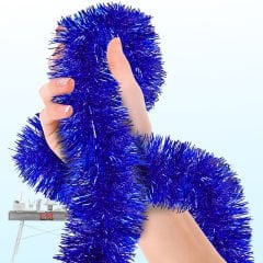 Parti Boyun Simi, 7 cm x 2 mt - Lacivert