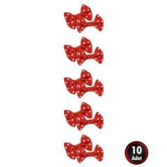 Grogren Papyon Fiyonk, 3 x 1,5 cm - 10 Adet - Renk Seçenekli -