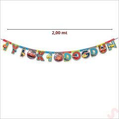 Cars 3, İyiki Doğdun Yazı - 2 mt