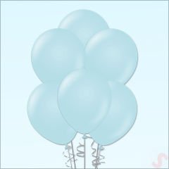 Mavi Pastel Balon, 30cm x 10 Adet