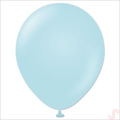 Mavi Pastel Balon, 30cm x 10 Adet