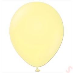 Sarı Pastel Balon, 30cm x 10 Adet