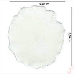 Epoksi Magnet, 6,50 cm - Gümüş - 1 Adet