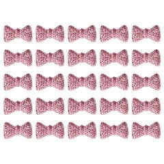 Polyester Papyon Fiyonk, 2,0 x 1,0 cm - 25 Adet - PEMBE