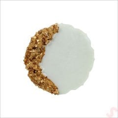 Epoksi Taşlı 6,50 cm Magnet, Altın - 1 Adet