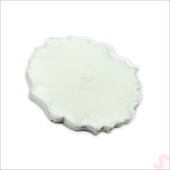 Kutulu ve SüSLü 6,50 cm Epoksi Magnet, Gümüş - 1 Adet