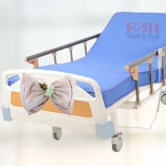 Anne Yatak Ucu Fiyonk, Kuru Çiçekli Pudra Renk