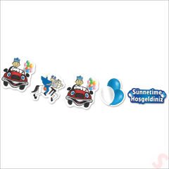 Sünnetime Hoşgeldiniz Dekoratif Banner