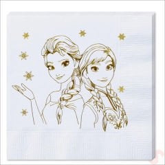 Frozen Peçete, 16 Adet - Altın