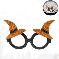 Halloween Cadı Şapkalı Gözlük